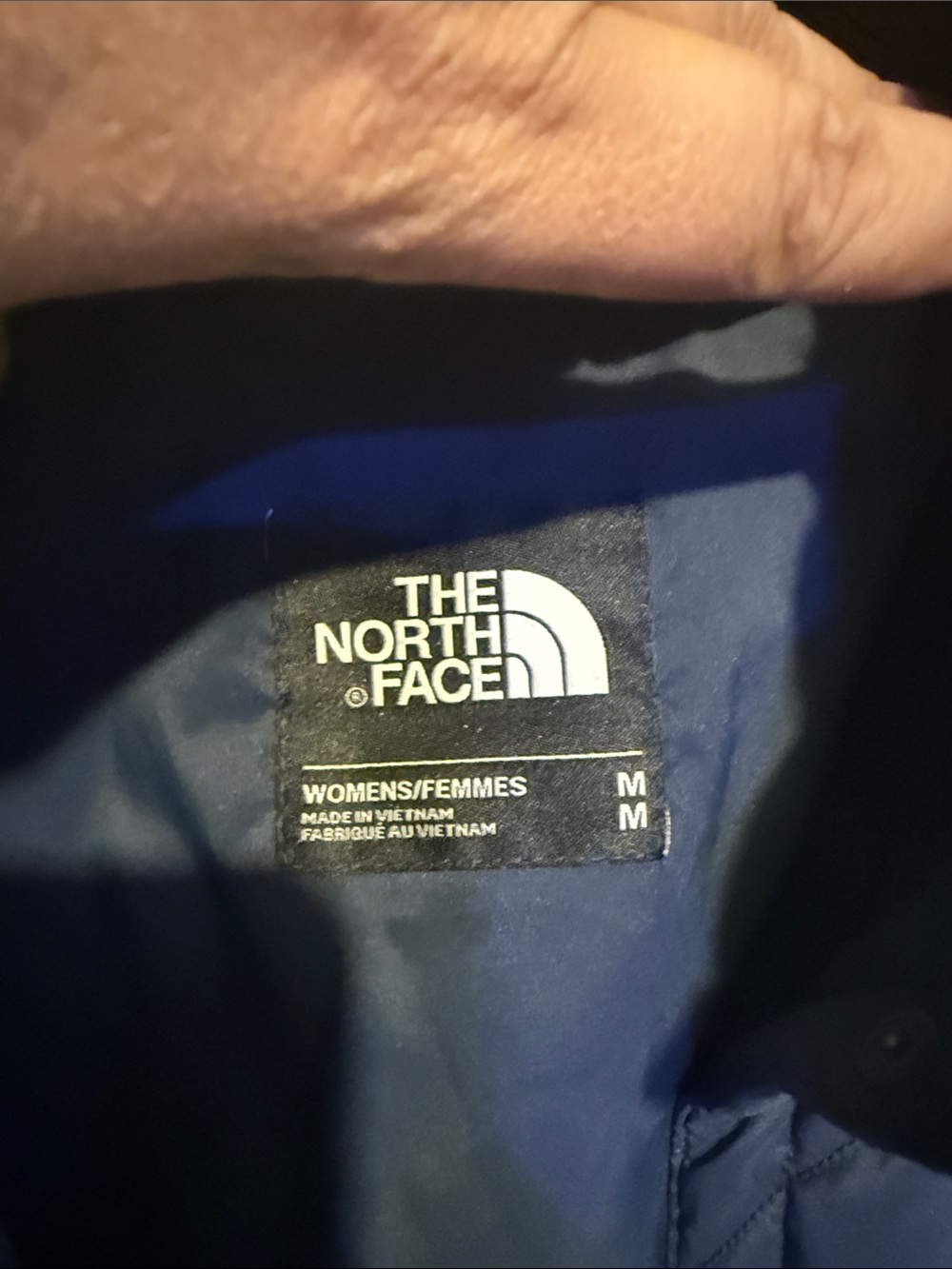 The North Face Navy Quilted Insulated Vest - Picture 2 of 5